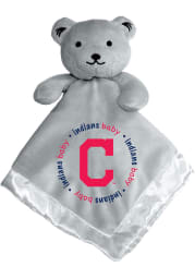 Cleveland Indians Gray Baby Blanket