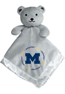 Gray Michigan Wolverines Baby Blanket - Grey