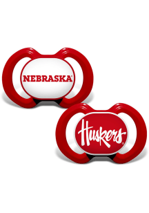 Nebraska Cornhuskers  2pk Pacifier - Red
