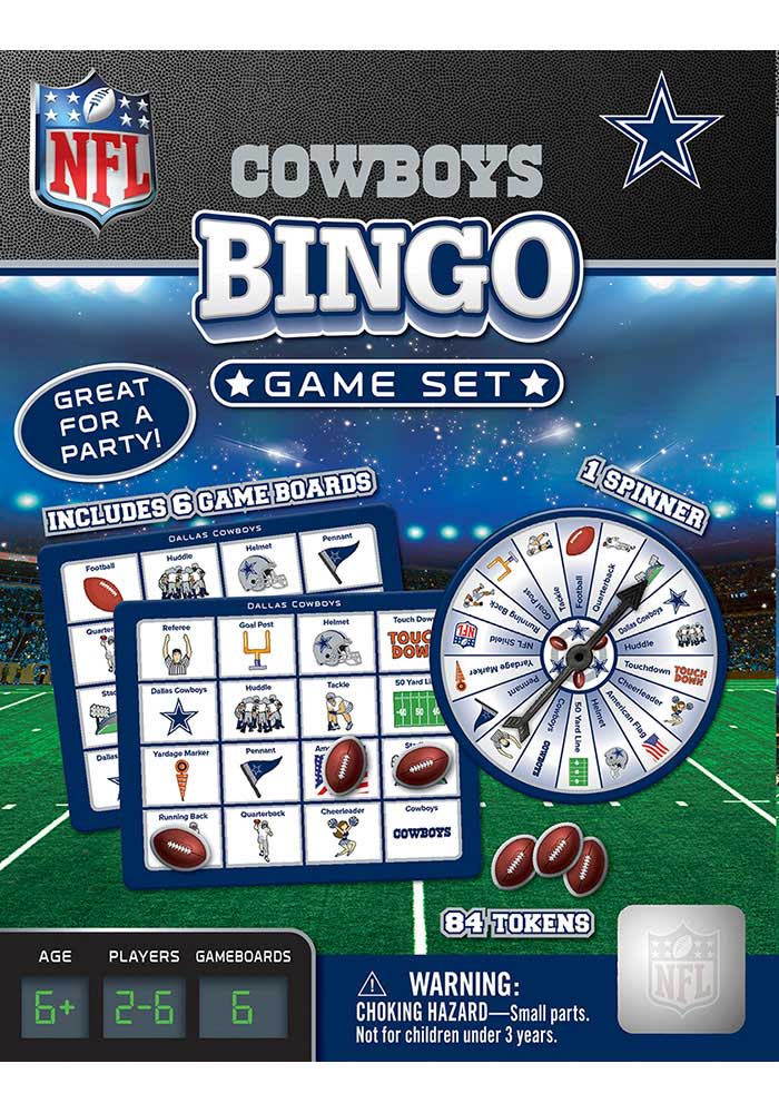 Cowboys Toy | Dallas Cowboys Game Bingo