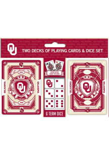 Oklahoma Sooners 2 Pack Playing Cards