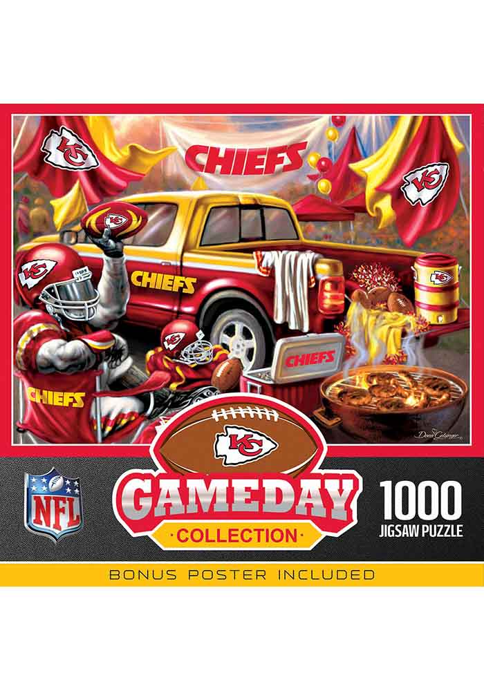 Kansas City Chiefs Gameday 1000 Piece Puzzle