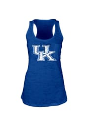 Kentucky Wildcats Juniors Blue Pocket Burn Tank Top