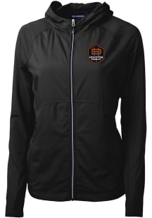 Cutter and Buck Houston Dynamo Womens Black Adapt Eco Light Weight Jacket