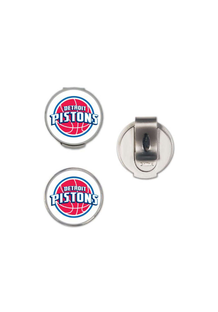 Detroit Pistons Ball Marker Cap Clip