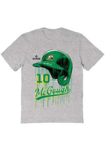 Scott McGough Vive La Fete Youth Grey Oregon Ducks Drip Short Sleeve T-Shirt