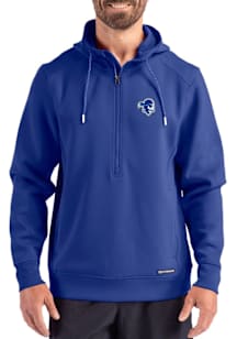 Cutter and Buck Seton Hall Pirates Mens Blue Roam Hood