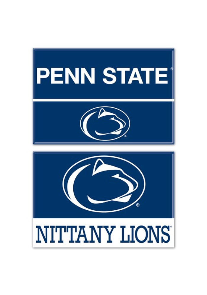 Penn State Nittany Lions 2pk Rectangle Magnet