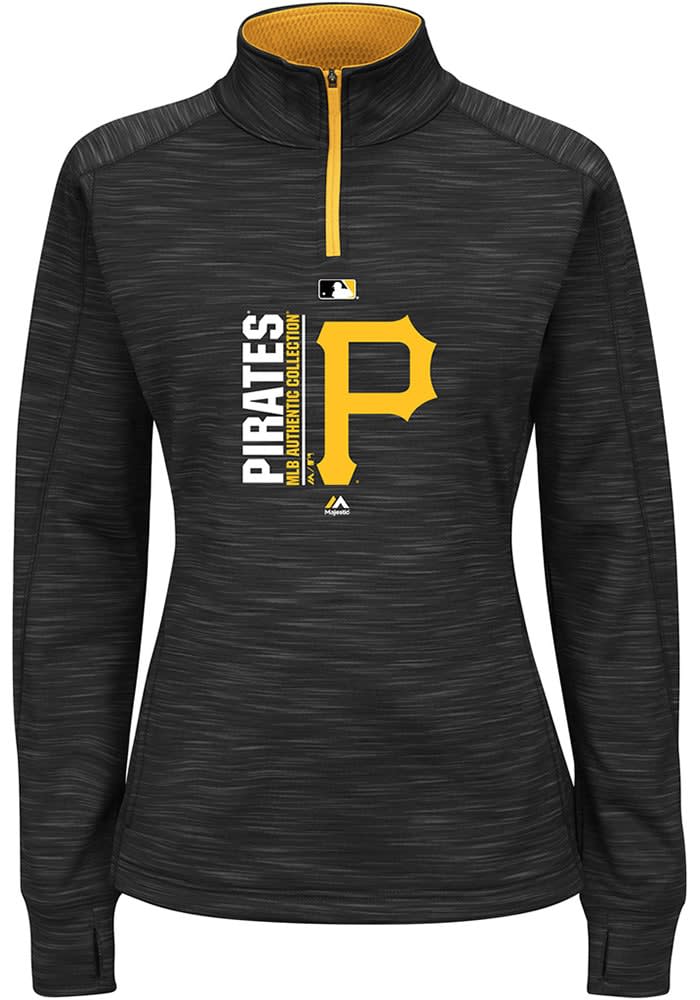 Pittsburgh Pirates Majestic MLB Authentic Property Of Gray T-Shirt