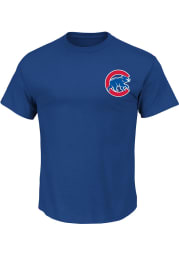 Jon Lester Chicago Cubs Blue Name and Number Short Sleeve Player T Shirt