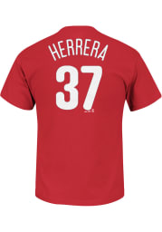 Odubel Herrera Philadelphia Phillies Red Name and Number Short Sleeve Player T Shirt