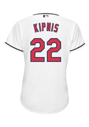 Jason Kipnis Cleveland Indians Womens Replica Cool Base Home Jersey - White