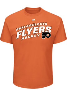 Majestic Philadelphia Flyers Red Appeal Play Short Sleeve T Shirt