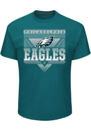 Majestic Philadelphia Eagles Midnight Green Keep Score Short Sleeve T Shirt