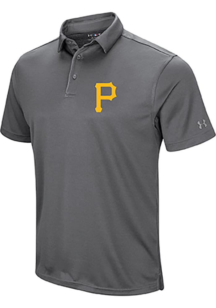 Men's Cutter & Buck White Pittsburgh Pirates Prospect Textured Stretch Polo  