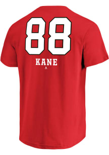 Patrick Kane Chicago Blackhawks Red Underdog Short Sleeve Player T Shirt