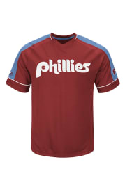Majestic Philadelphia Phillies Maroon T-Shirt
