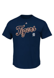 Majestic Detroit Tigers Navy Blue Series Sweep Short Sleeve T Shirt