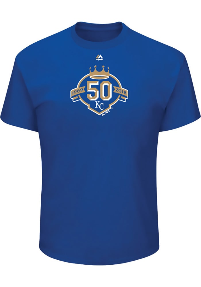 Kansas City Royals Ladies Team Icon V-Neck Short Sleeve T-Shirt by Maj