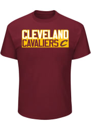 Dwyane Wade Cleveland Cavaliers Red Player Short Sleeve Player T Shirt