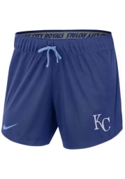 Nike Kansas City Royals Womens Blue Dry 5IN Shorts