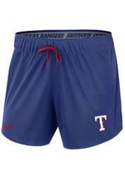 Nike Texas Rangers Womens Blue Dry 5IN Shorts
