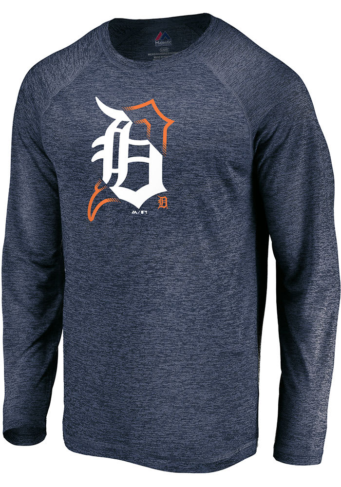 Nike Detroit Tigers Navy Blue Legacy Short Sleeve T Shirt