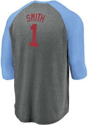 Ozzie Smith St Louis Cardinals Light Blue Batter Up Long Sleeve Player T Shirt