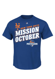 New York Mets Royal Solid Future Post Season Roster Tee
