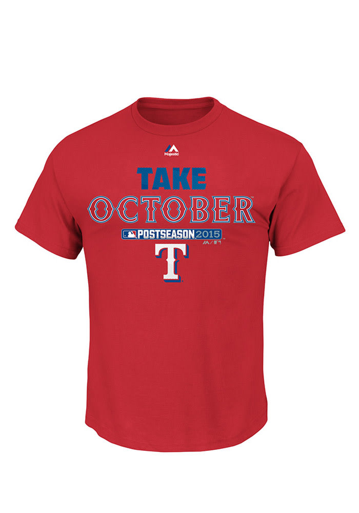Texas Rangers Athleticred Participant Short Sleeve Tee