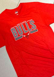 Majestic Chicago Bulls Black On To The Win Short Sleeve T Shirt
