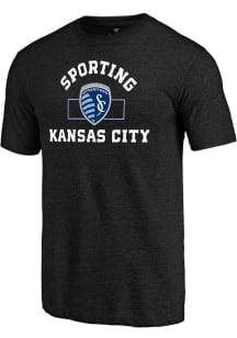 Sporting Kansas City Black Building Strategy Short Sleeve T Shirt