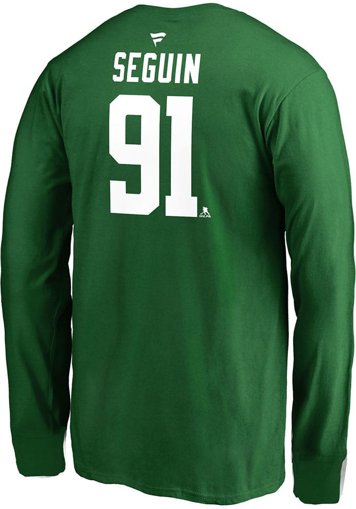 Tyler Seguin Dallas Stars Youth Green Name and Number Player Tee