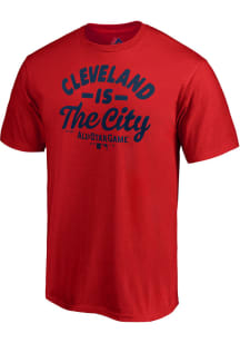 Red Cleveland Is The City Short Sleeve T Shirt