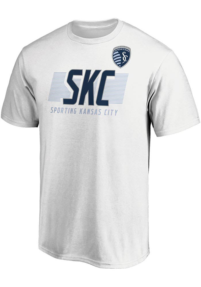 Sporting Kansas City Navy Blue Iconic Speed Saint Short Sleeve T Shirt