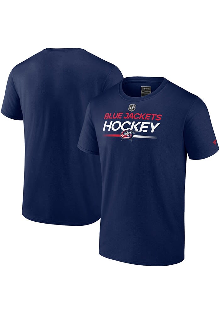 Columbus Blue Jackets AUTHENTIC PRO HOCKEY Short Sleeve T Shirt