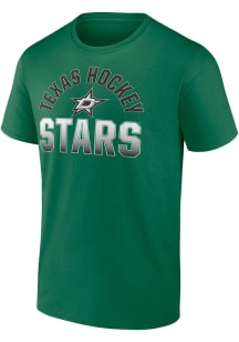 Dallas Stars Kelly Green Cotton Open Net Short Sleeve T Shirt