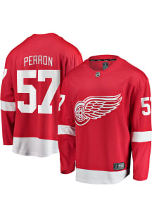 David Perron Detroit Red Wings Mens Red 2019 Home Breakaway Hockey Jersey