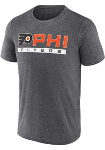 Philadelphia Flyers Black Playmaker Short Sleeve T Shirt