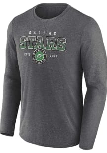 Dallas Stars Black Shutdown Long Sleeve T-Shirt