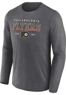 Philadelphia Flyers Orange Shutdown Long Sleeve T-Shirt