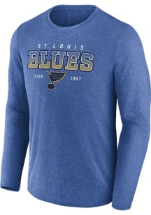St Louis Blues Blue Shutdown Long Sleeve T-Shirt