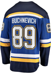 Pavel Buchnevich St Louis Blues Mens Blue BREAKAWAY Hockey Jersey