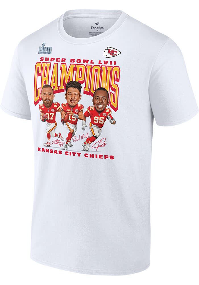 Chiefs 2022 Super Bowl LVII Champion Caricature Short Sleeve T Shirt