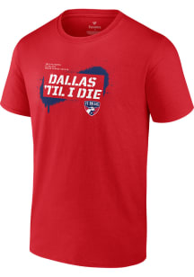 FC Dallas Red 2022 MLS Cup Playoff Participant Hometown Short Sleeve T Shirt