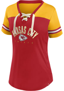 Kansas City Chiefs Womens Athena Fashion Football Jersey - Red