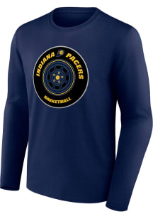 Indiana Pacers Navy Blue Hometown Tip Off Long Sleeve T Shirt