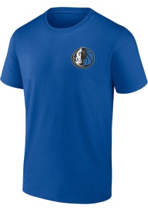Dallas Mavericks Blue For the Team Short Sleeve T Shirt