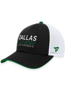 Dallas Stars 2023 Authentic Pro Trucker Adjustable Hat - Black