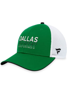 Dallas Stars 2023 Authentic Pro Trucker Adjustable Hat - Green